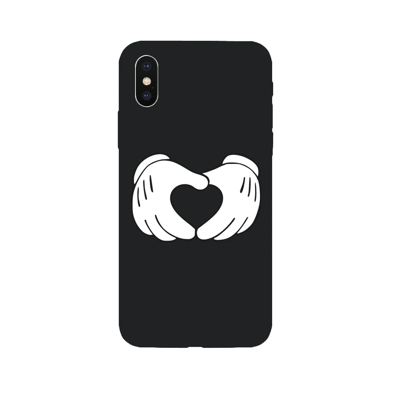 Чехол для телефона Apple iPhone 7Plus 7 8 8Plus X Xs Max XR 6 6s Plus 5 5S SE мультяшный Кот Силиконовый