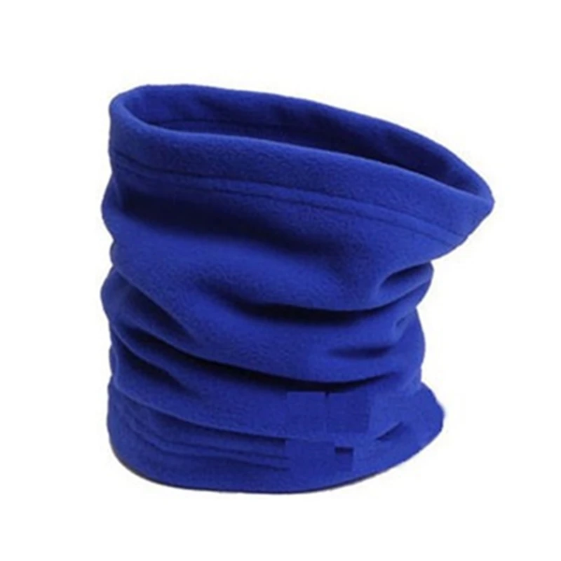 Blue Флисовая Повязка на голову для шеи, теплые гетры для ушей, повязка на голову, зимний теплый шарф для кемпинга, пешего туризма, головной убор, Шапка-бини - Цвет: Blue