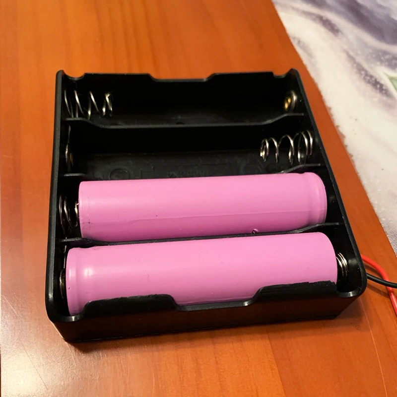 DIY пластик AA LR6 HR6 чехол для хранения батареек с зажимом держатель Контейнер 1X2X 3X 4X