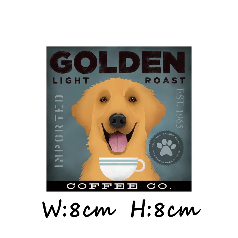 1 шт. стикер для животных собаки рисунок динозавра Трицератопс патч