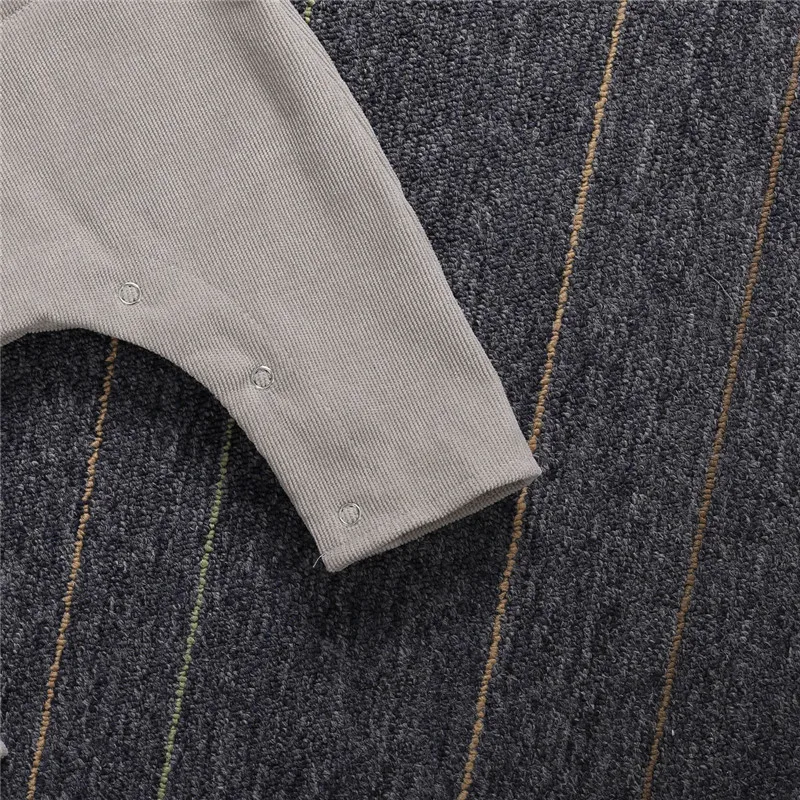 

Toddler Baby Boy Girl Corduroy Romper Autumn Spring Pocket Jumpsuit Outfits Clothes Unisex Solid Overall Pants Baby Clothing