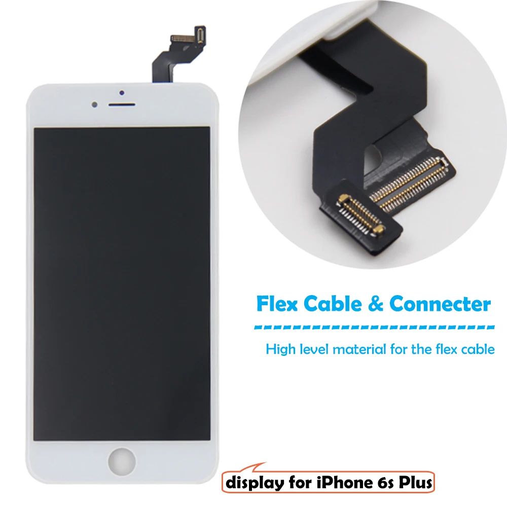 AAAA++ для iPhone 6 6S Plus ЖК-дисплей дигитайзер сборка с 3D сенсорным экраном Замена Pantalla для iPhone 7 8 Plus 5,5"