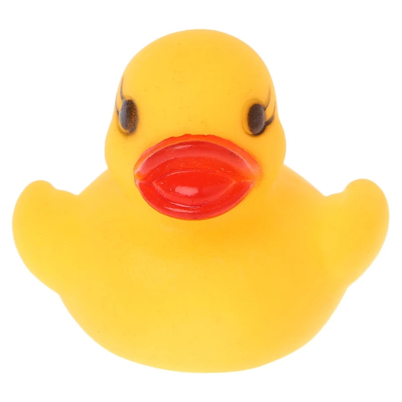 

LED Flashing Light Rubber Floating Duck Bathtub Shower Toy For Kids Children Y4UD