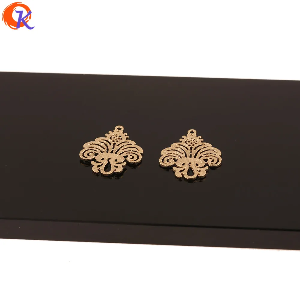 

Cordial Design 20Pcs 20*26MM Jewelry Accessories/DIY Pendant/Flower Shape/Genuine Gold Plating/Hand Made/Earring Findings/Charms