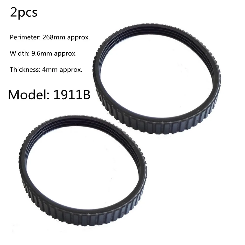 

2pcs Rubber V-Drive Belt Power Tools Accessories For Makit 1911B Electric Drill Planer Flywheel Replacement Parts