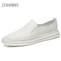 men loafers shoes man genuine leather casual shoes oxford soft leather fashion top quality white slip on shoes for men sneakers