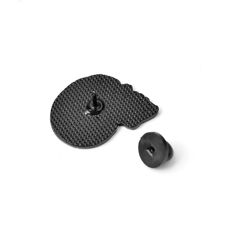 Череп Thinker эмали штырь Overthink клуб анатомии тревоги знак Overthinking Нагрудный Знак