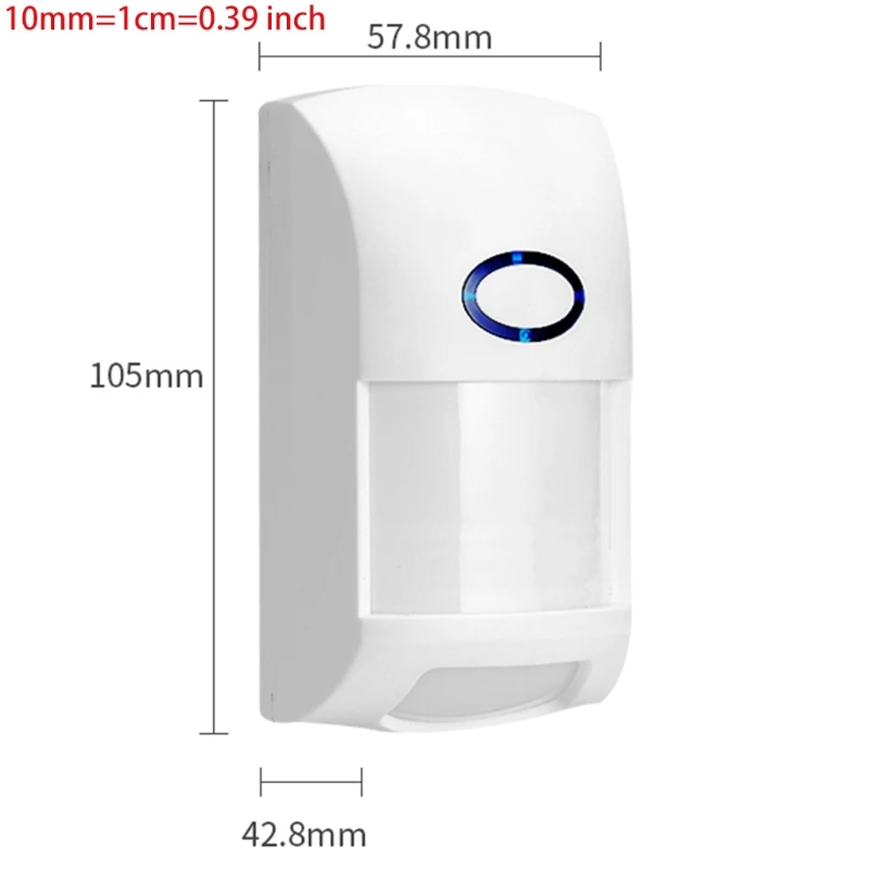 

R58B WiFi Infrared Home Security Alarm System Wireless Smart Motion Sensor TUYA PIR Motion Detector Alert