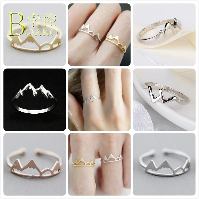 Регулируемые кольца BOAKO женское свадебное путешественное вдохновляющее кольцо