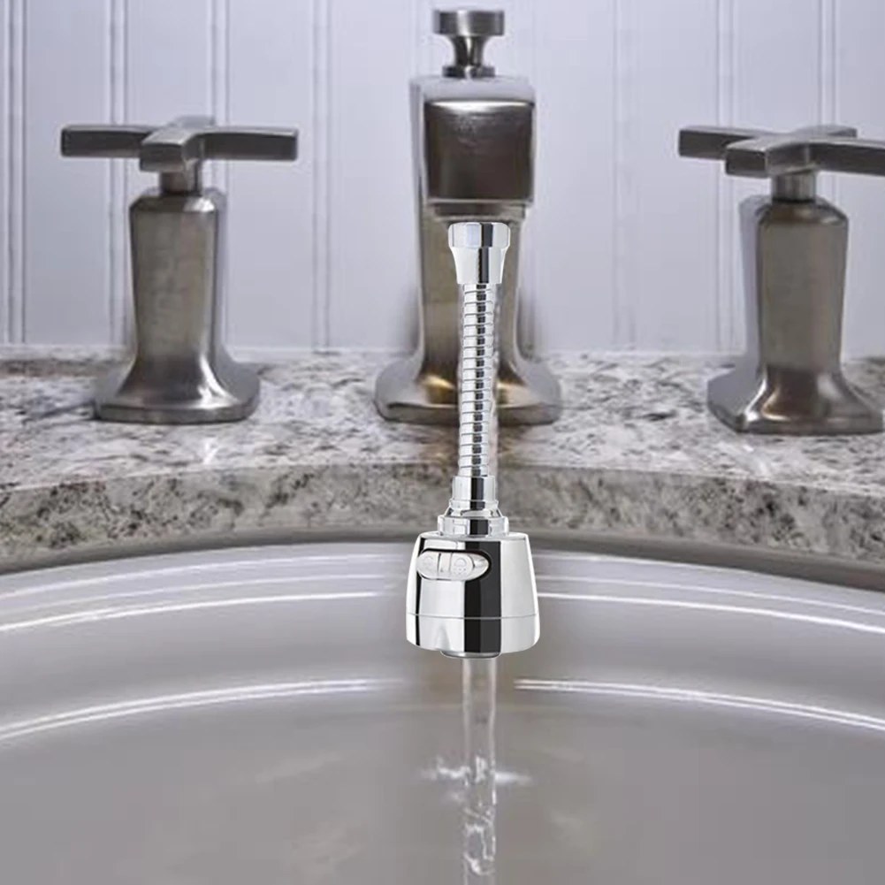 

Water Tap Extension Rotation Adjustable Faucet Extender For Kitchen Bathroom Accessories Extender Faucet