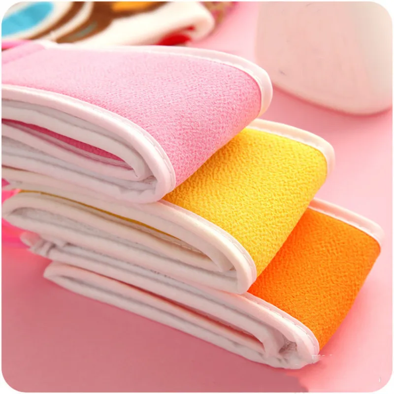 Мягкая отшелушивающая губка для душа щетка спины и массажа спа скраббер тела