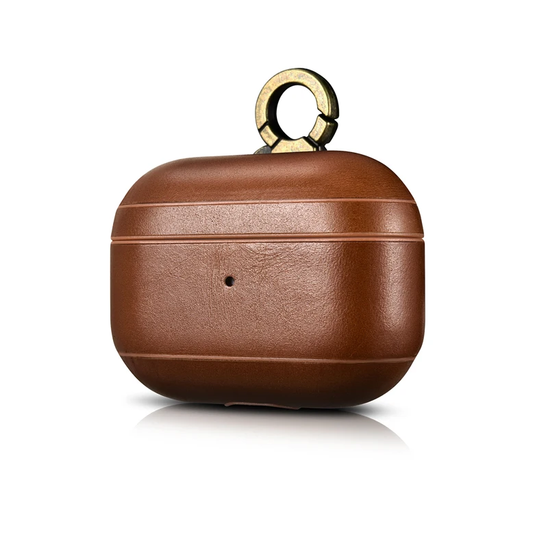 Чехол для наушников AirPods Pro чехол из натуральной кожи беспроводные наушники Bluetooth