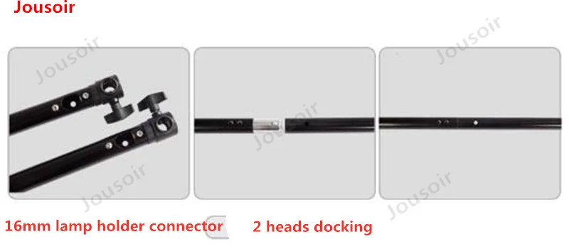 Съемная телескопическая штанга шириной 3 метра в раме с рамой из алюминиевого