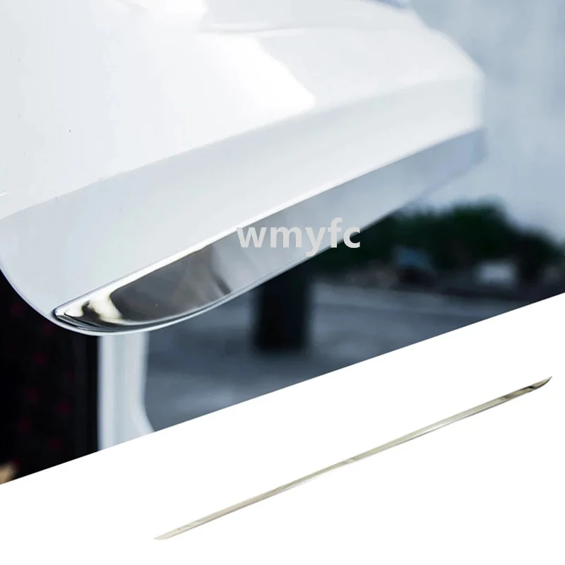 

Stainless steel decor Car Rear Back Trunk Tailgate Door Trim Cover For Toyota Highlander 2022 2021Exterior Accessories1PCS