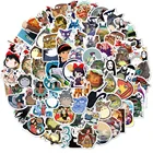 Японские забавные аниме наклейки Miyazaki Hayao, 103050100 шт., наклейки сделай сам для мотоцикла, путешествий, багажа, стикеры, игрушки