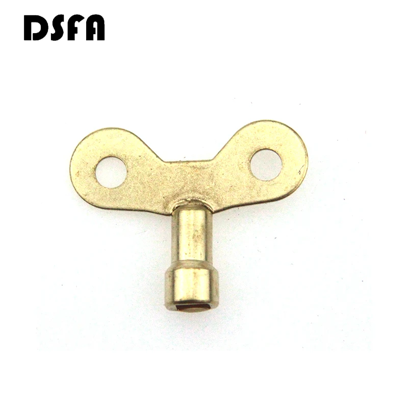 3 шт. 6 мм отверстие Золотой металлический переключатель ключ для смесителя