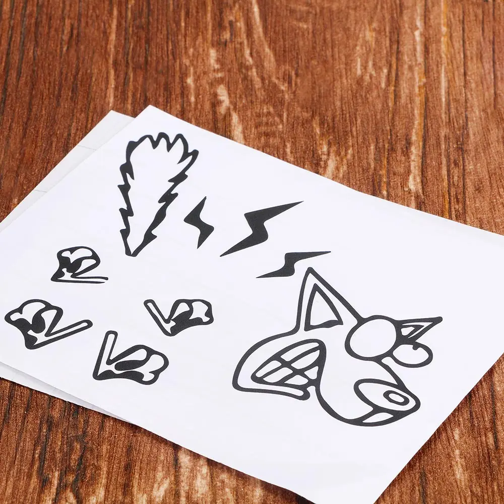 Стикеры на стену с электрошоком Мультяшные для дома спальни детской гостиной