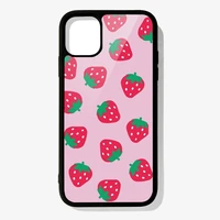 phone case for iphone 12 13 mini 11 pro xs max x xr 6 7 8 plus se20 high quality tpu silicon cover strawberry