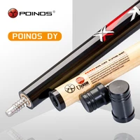 poinos dy pool cue billiard cue 11 513mm tip silicone maple wrap billiard cue for beginner nine ball black 8 with free gift