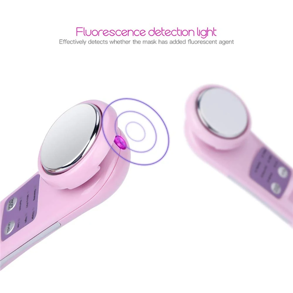 Массажер для лица лифтинга микротоковый ролик против морщин акне укрепляющее