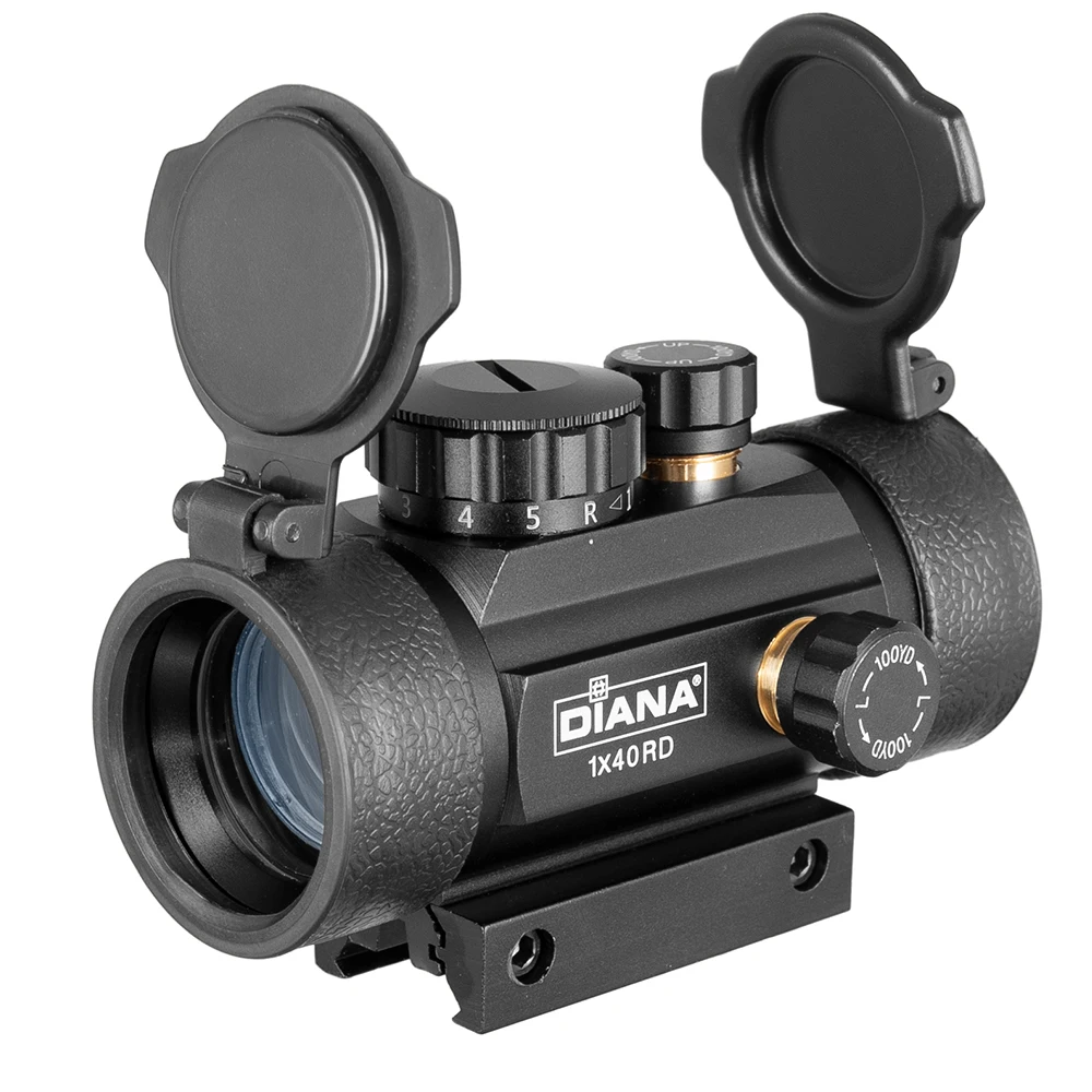 DIANA 3X44 Green Red Dot Sight Scope 2X40 3X42 Tactical Optics Riflescope Fit 11/20mm Rail 1X40 Rifle for Hunting |