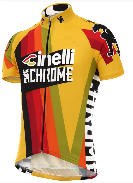 2019 Cineli Велоспорт Джерси pro летняя одежда для велосипедных гонок Ropa Ciclismo короткий