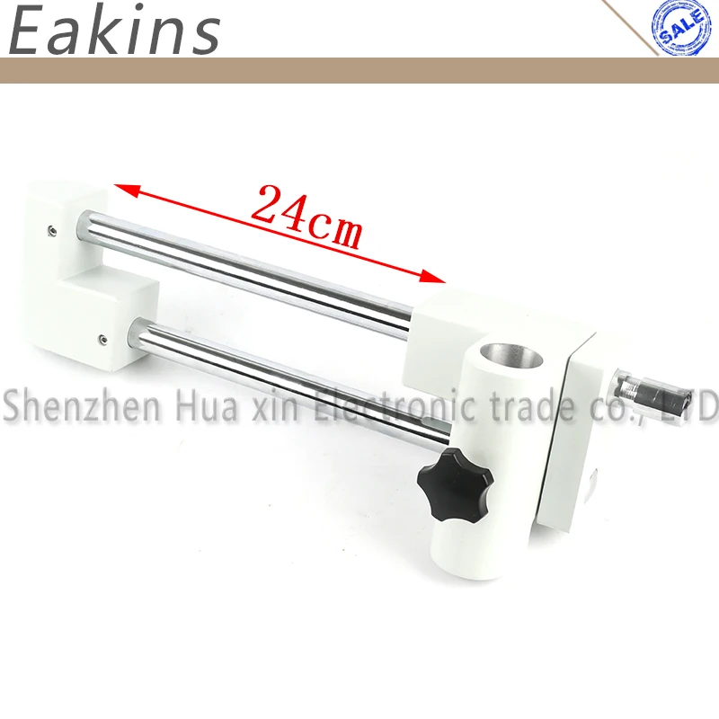 Универсальный Бинокулярный тринокуляр с двойной стрелой стойка для микроскопа