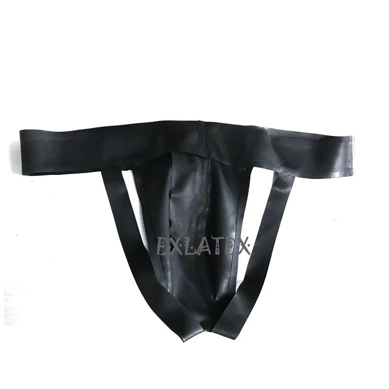 Мужское Фетиш Нижнее белье латексные трусы резиновые с застежкой молнией и