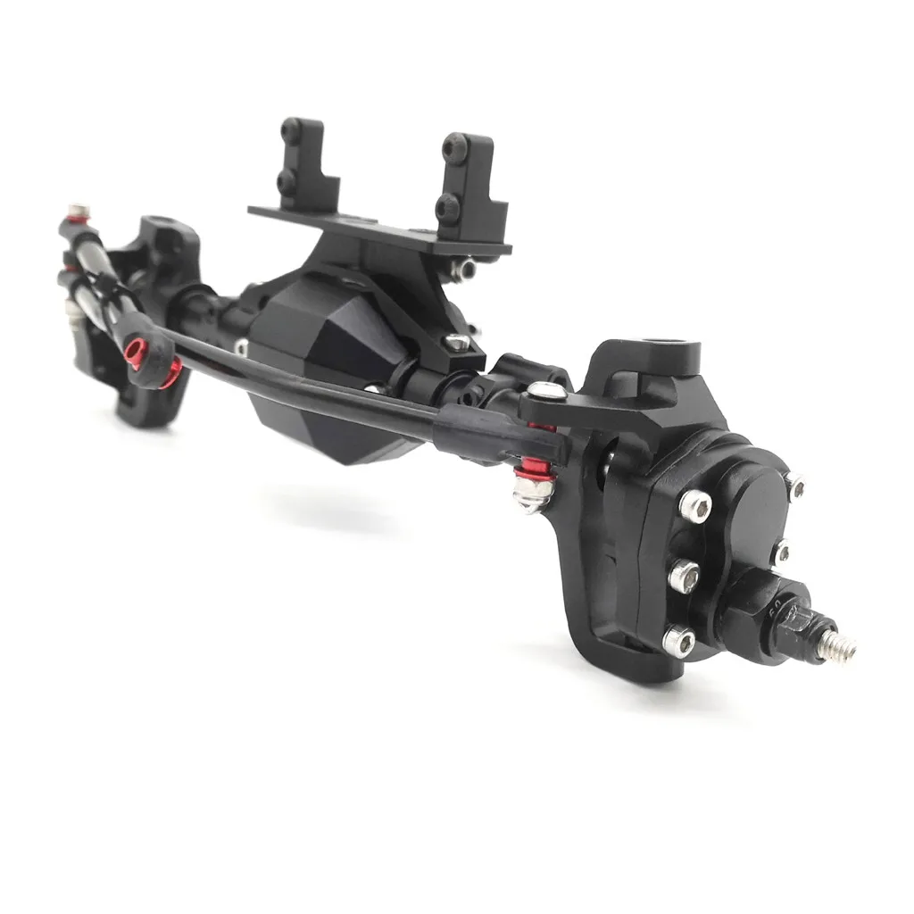 Металлические передние и задние портальные оси для 1/10 RC Гусеничный Axial-SCX10 90046 90047 автомобилей
