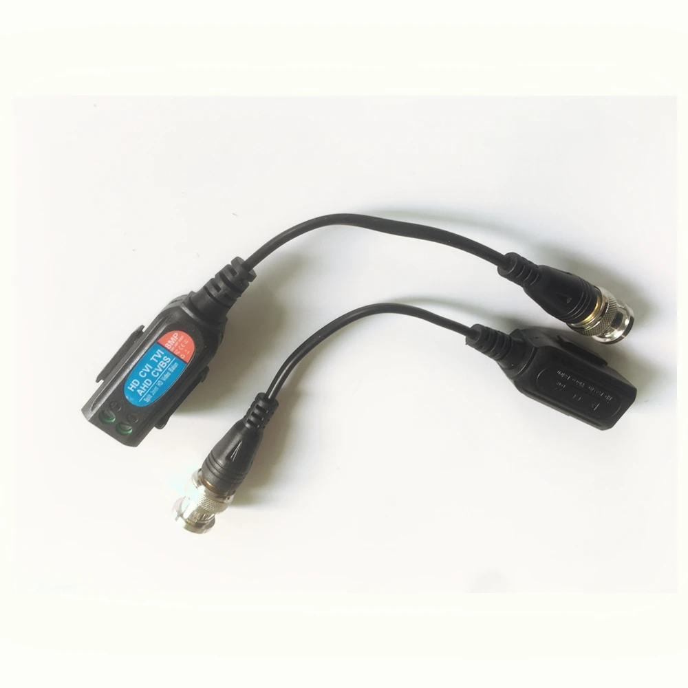UTP Video Balun 8MP AHD/CVI/TVI Twisted BNC CCTV Passive Transceivers Cat5 | Безопасность и защита