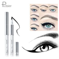 fast dry liquid eyes black 5d eye liner pencil lasting makeup waterproof sweatproof not blooming comestics tool eyeliner pencil