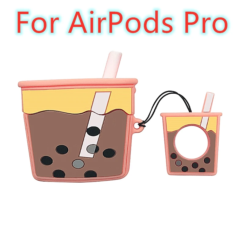 For AirPods Pro 3D милый чехол для наушников для Apple AirPods 1 2 3 Pro, силиконовый чехол Airpods3, защитный чехол, аксессуары - Цвет: For AirPods Pro
