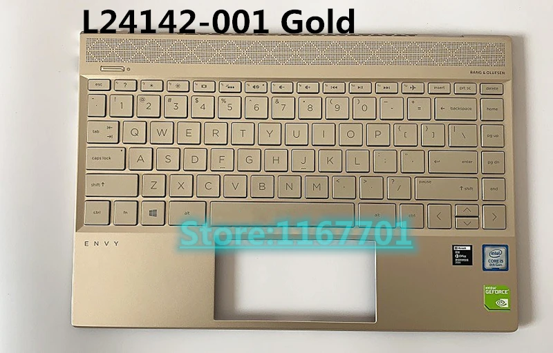 Чехол с подсветкой клавиатуры для ноутбука HP envy 13-AH 13-AH0006TU 13-AH0008TU L24141-001 L24142-001
