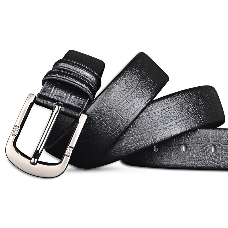 Роскошный мужской ремень из натуральной коровьей кожи мужские ремни новинка