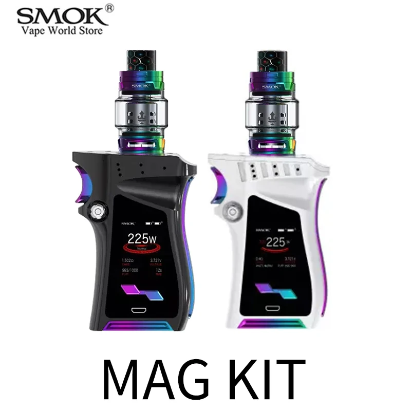 SMOK электронная сигарета Mag Комплект 225 Вт коробка мод Vape комплект E кальян испаритель FV12 Prince POD бак Coilelektronik sigara Nord S019