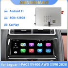 Автомобильный GPS-навигатор ShunSihao Android блок декодирования для Jaguar EV400 AWD X590 2020 мультимедийный видеоинтерфейс carplay 128G