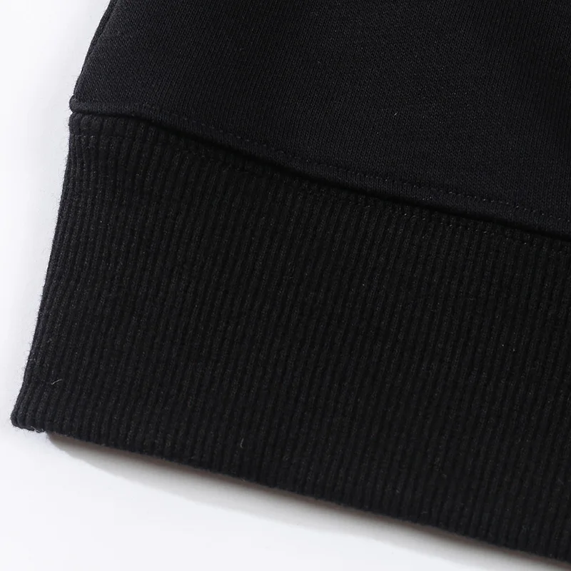 

Hoodie Top pure cotton loop casual fashion hooded Pullover Sweater DIY logo