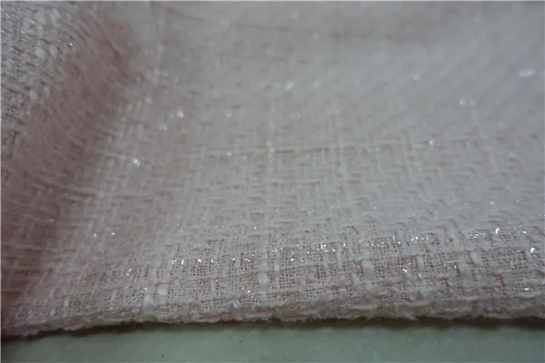 Свободное освещение для корабля розовая с блестящей линией плетеная ткань