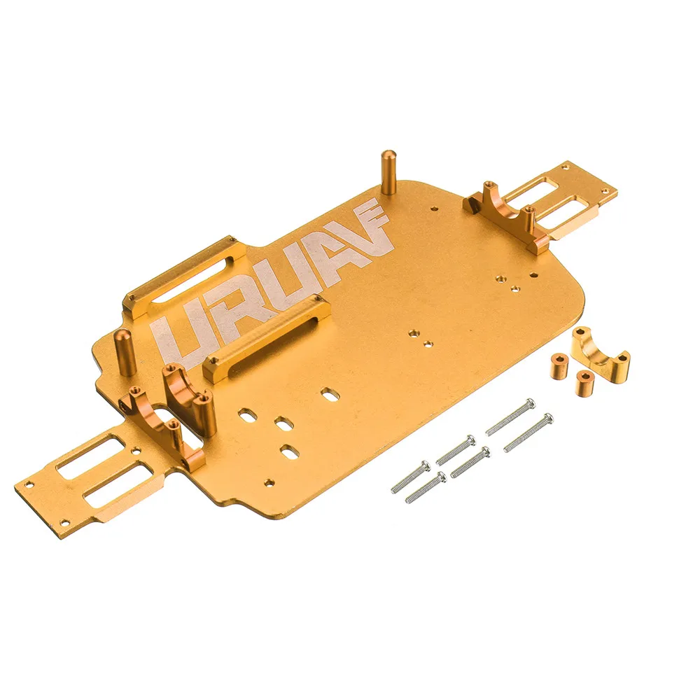WLtoys-chasis de Metal mejorado para coche teledirigido, parte inferior de veh&iacute;culo teledirigido, A949, A969, A979, K929, 1/18-2