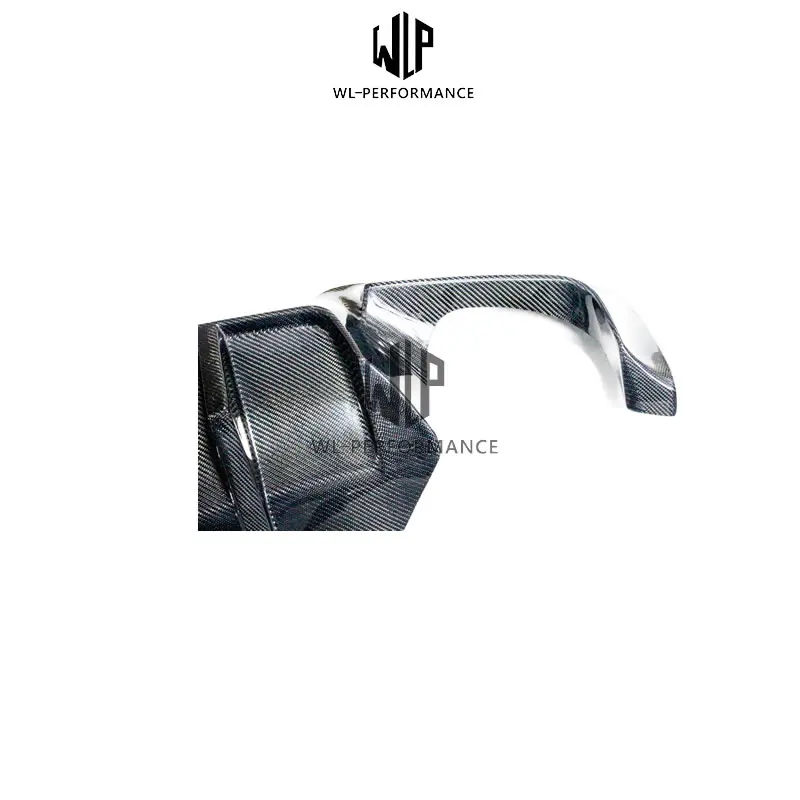 F10 F18 высокое качество карбоновое волокно Авто Задние губные фартуки для BMW 5 серии
