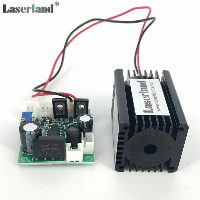 200 мВт нм сине фиолетовый лазерный диодный модуль 12 В постоянного тока TTL