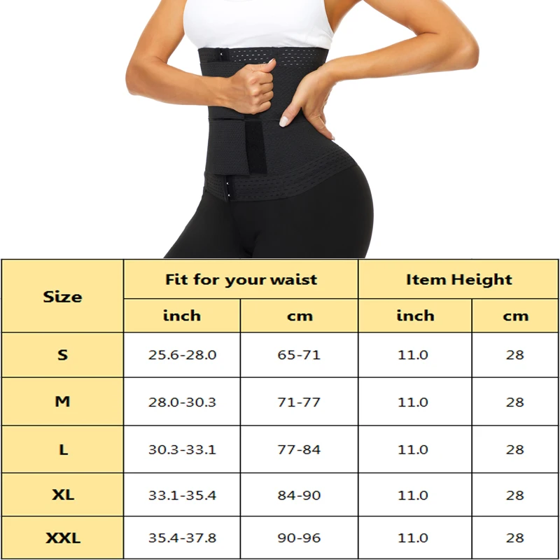 LANFEI Waist Trainer Belt Women Belly Modeling Strap Fajas Firm Slimming Belts Waist Cinchers Weight Loss Sauna Belt honeylove shapewear