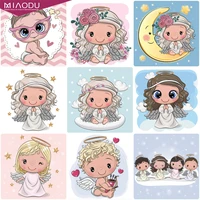 5d diamond painting cartoon cute little angel baby cross stitch kits embroidery mosaic resin childrens room home decor gifts