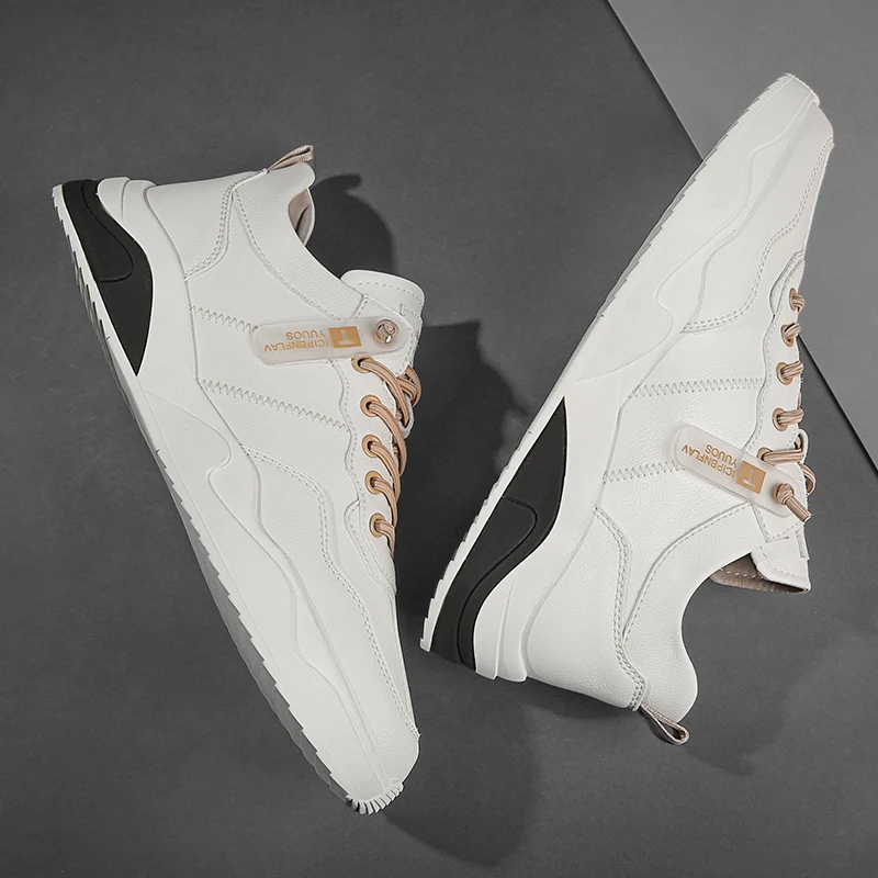 

Winter Sneakers For Men Men Casual Shoes 2021 Sneakers Low Comfortable Large Size Dropshipping Thick Bottom Streetwear Elevator