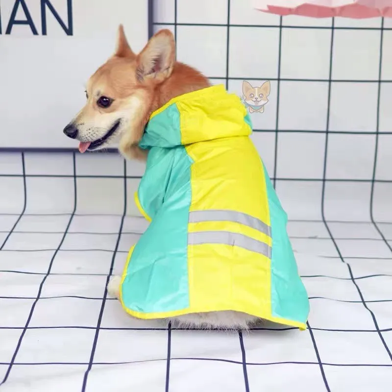 Водонепроницаемый плащ для собак Superpaw розовый