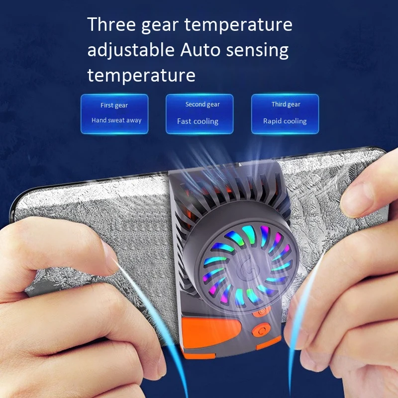 Мобильный телефон охлаждающий вентилятор держатель для игровой подставки