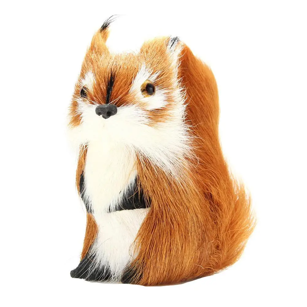 

Simulation Animal Squirrel Plush Lifelike Christmas Tree Ornament Decoration Easter Decoration Children Toy Gift Home Ornaments