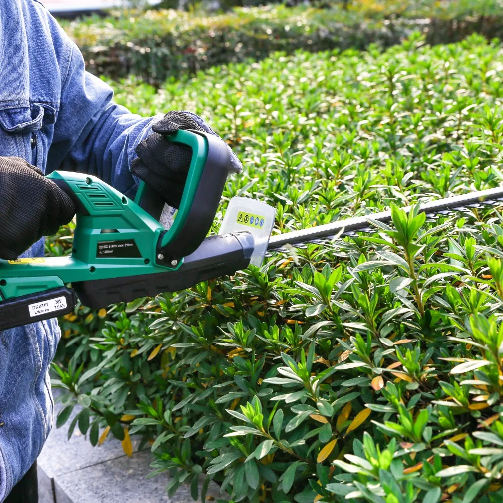 Аккумуляторный Триммер DEKO 20 в литий ионный аккумулятор 2000 мА · ч быстрая зарядка