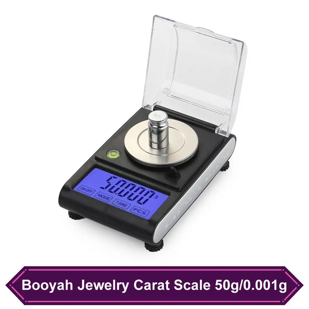 Цифровые электронные весы высокой точности 50 г 0 001 сенсорные ЖК лабораторные для