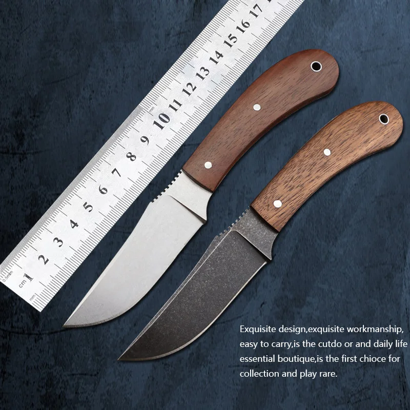 Стальной прямой нож 80CRV2 резец для кемпинга и выживания на природе армейский